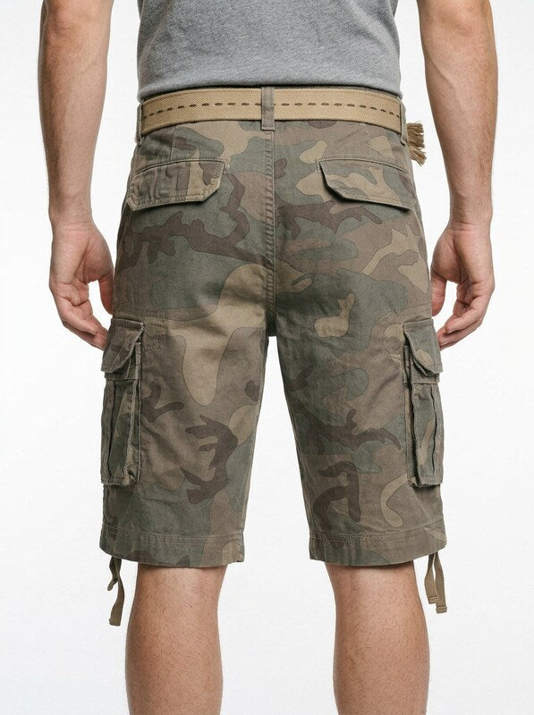 Men’s Six Pocket Cotton Cargo Shorts