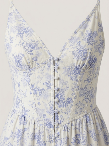 Blue floral