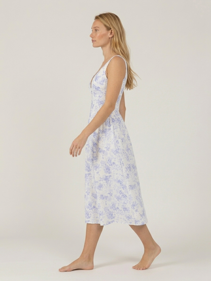 Blue floral