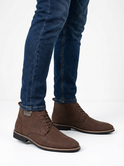 Men’s Lace Up Derby Ankle Boots