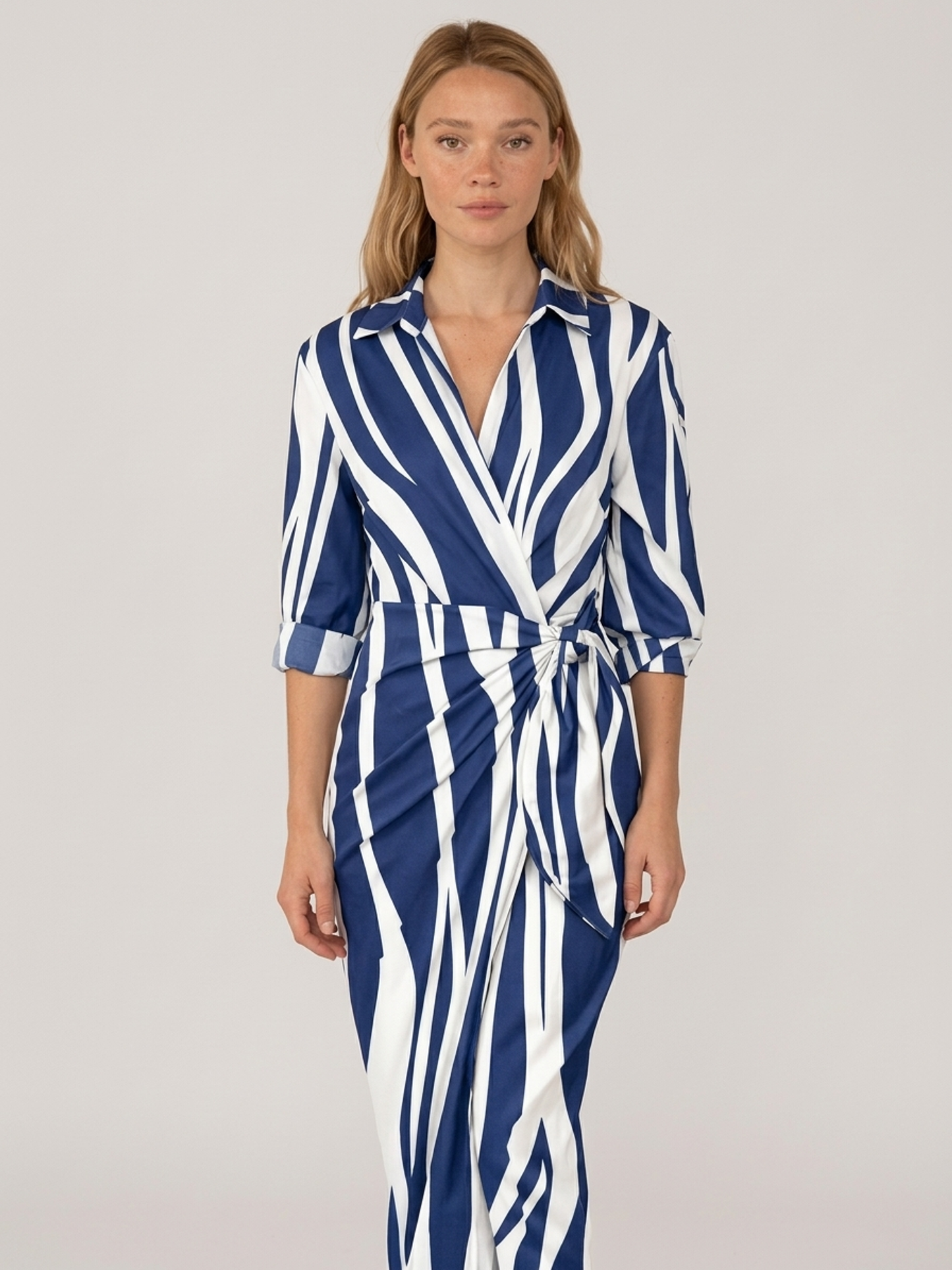 Blue white