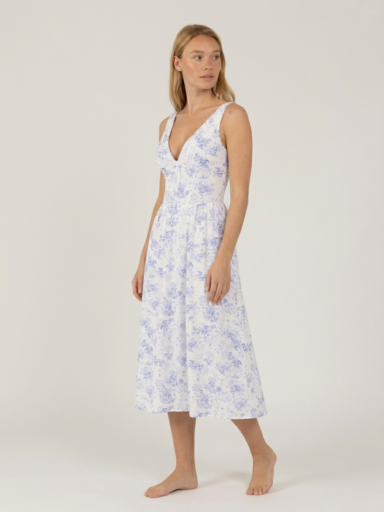 Blue floral