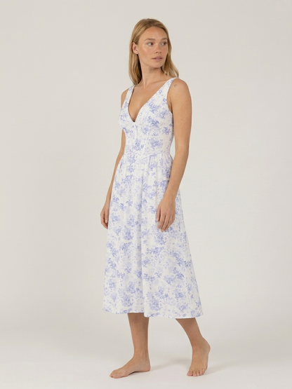 Blue floral