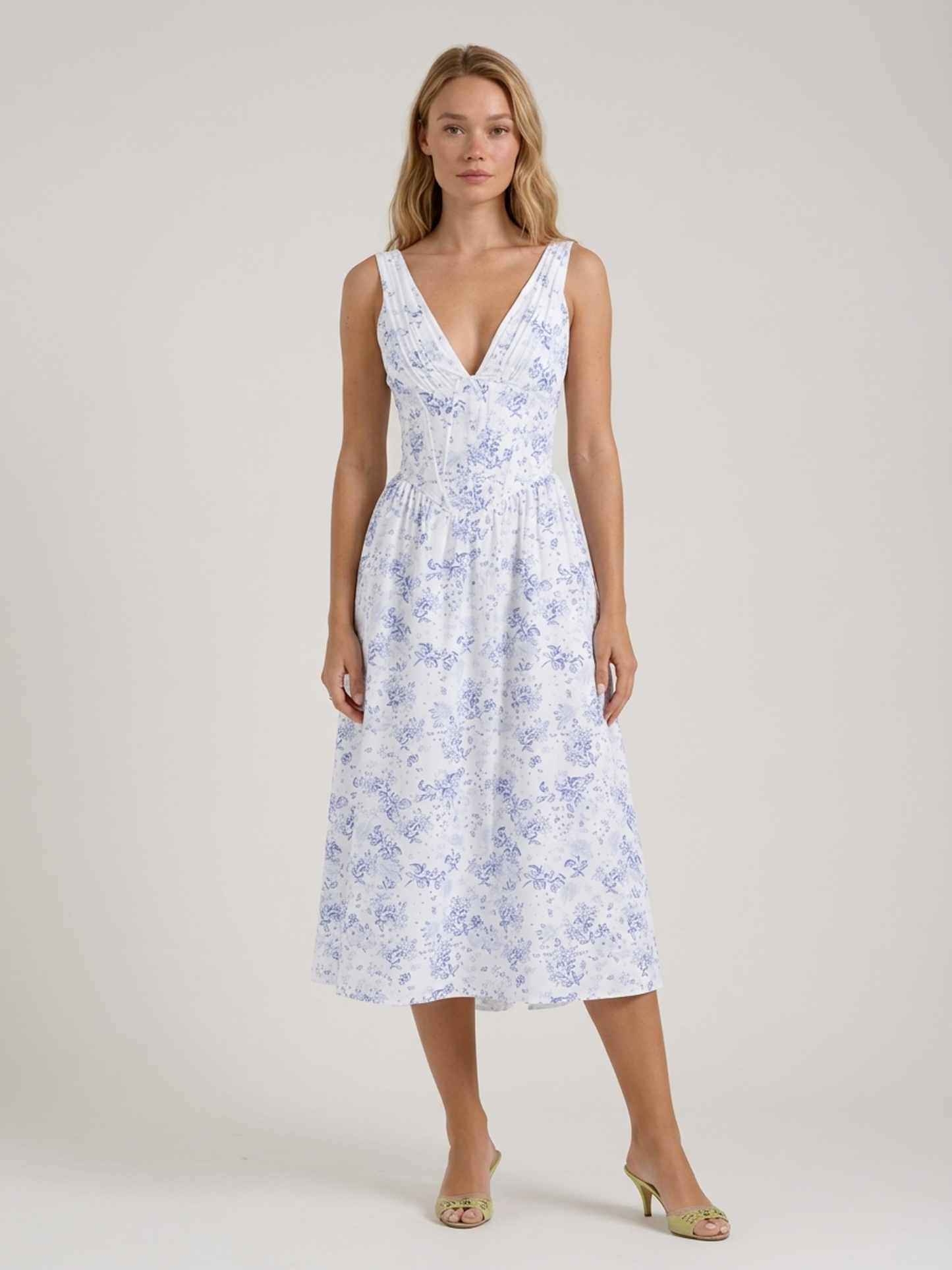 Blue floral