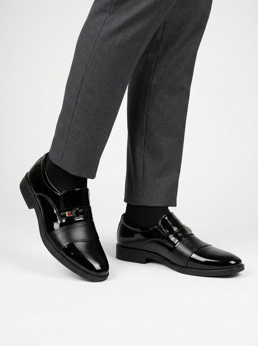 Men’s Metal Detail Slip On Dress Shoes