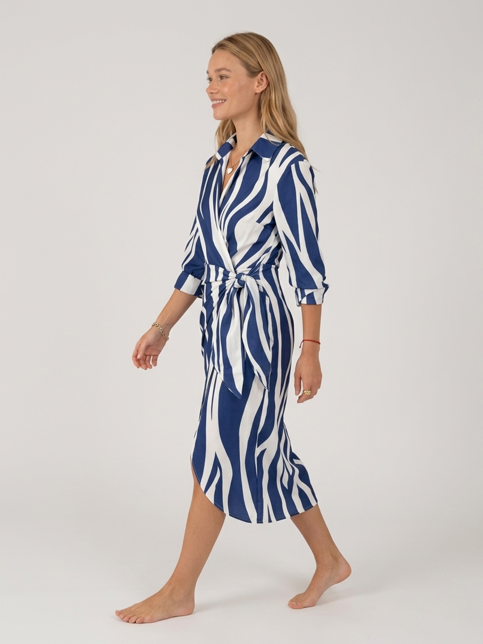 Blue white