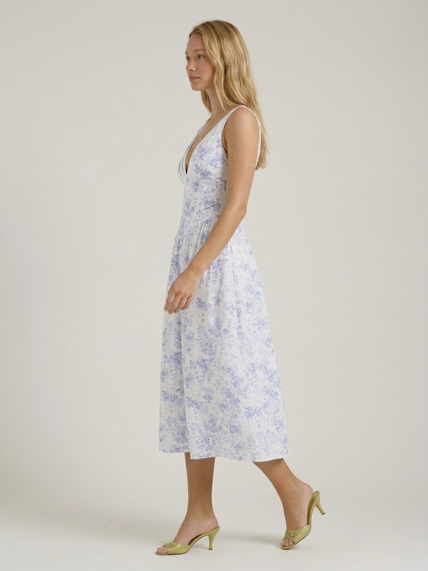 Blue floral