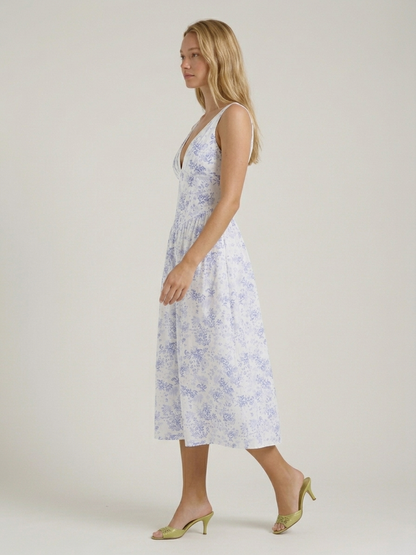Blue floral