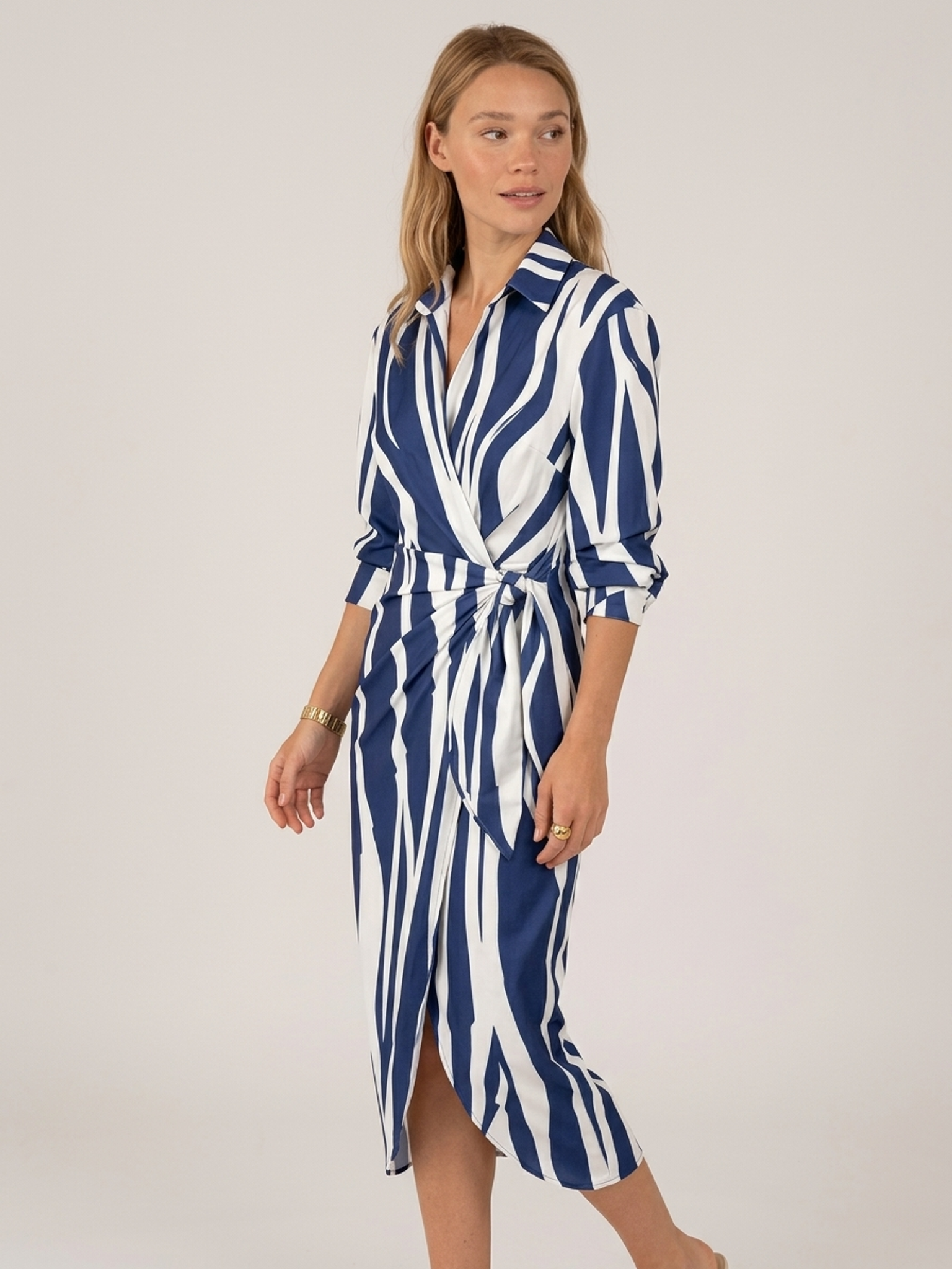 Blue white