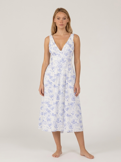 Blue floral