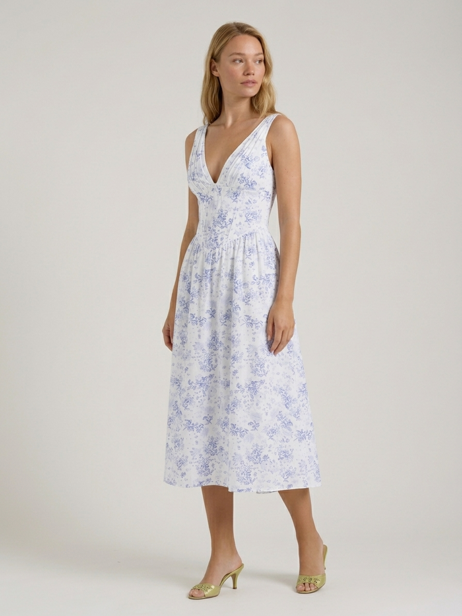 Blue floral