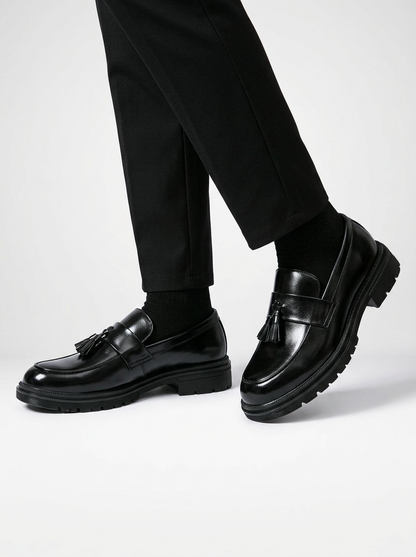 Men’s Tassel Thick Sole Dress Loafers