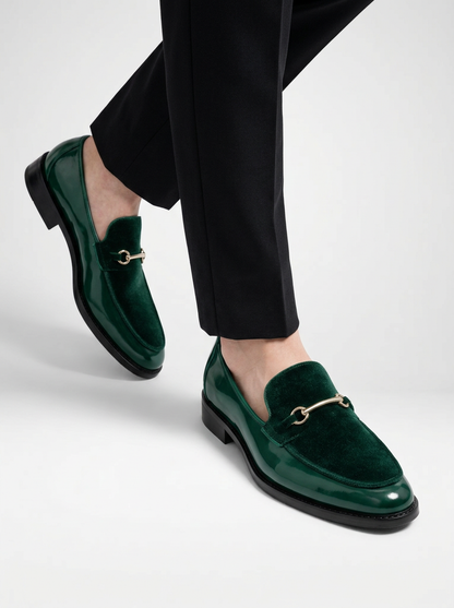 Men’s Formal Slip On Loafers Round Toe