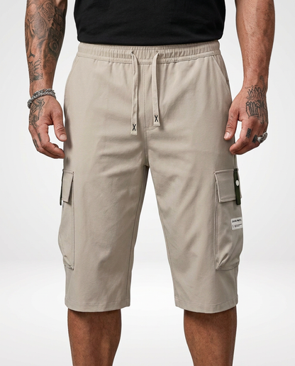 Men’s Cargo Pants with Drawstring Waist