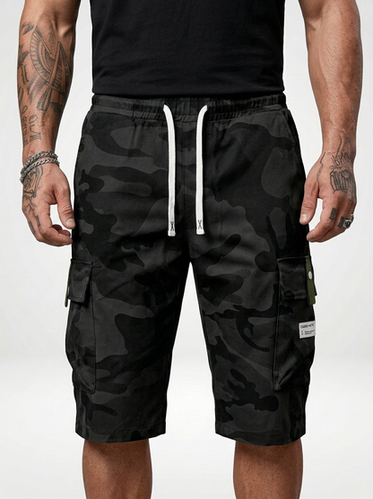 Men’s Cargo Pants with Drawstring Waist