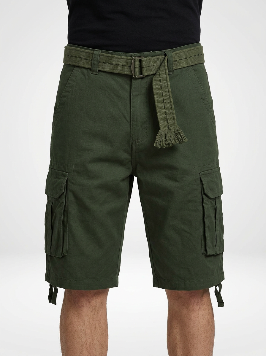 Men’s Six Pocket Cotton Cargo Shorts