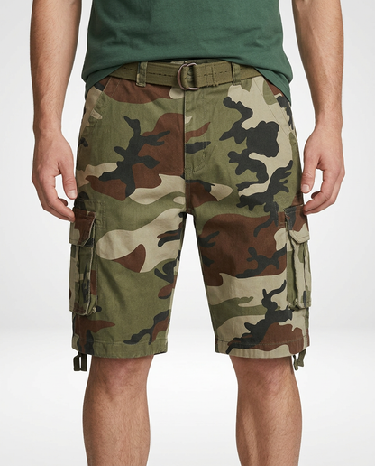 Men’s Six Pocket Cotton Cargo Shorts