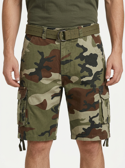 Men’s Six Pocket Cotton Cargo Shorts