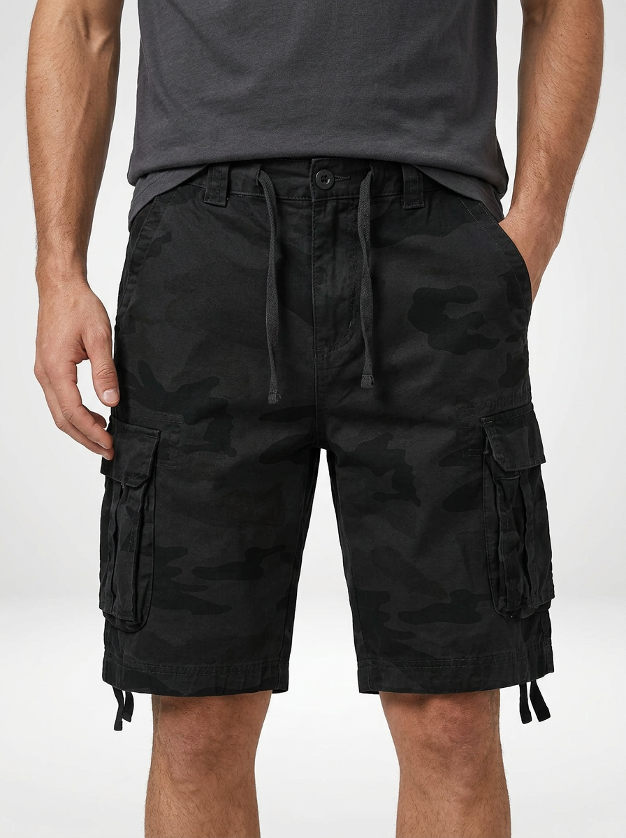 Men’s Six Pocket Cotton Cargo Shorts