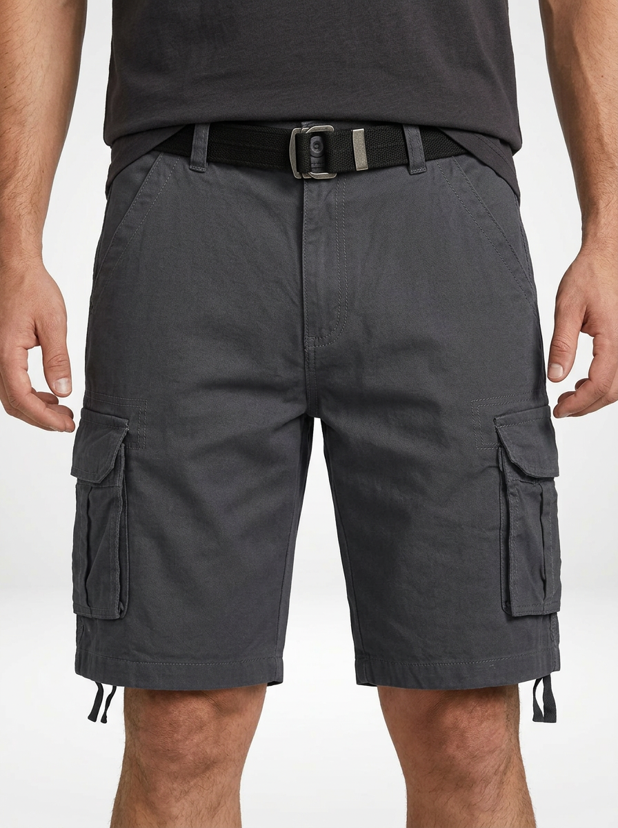 Men’s Six Pocket Cotton Cargo Shorts