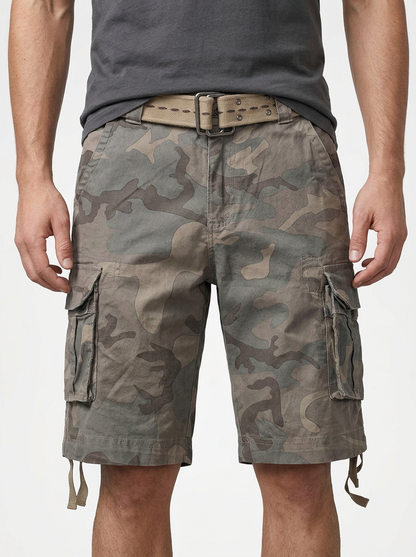 Men’s Six Pocket Cotton Cargo Shorts