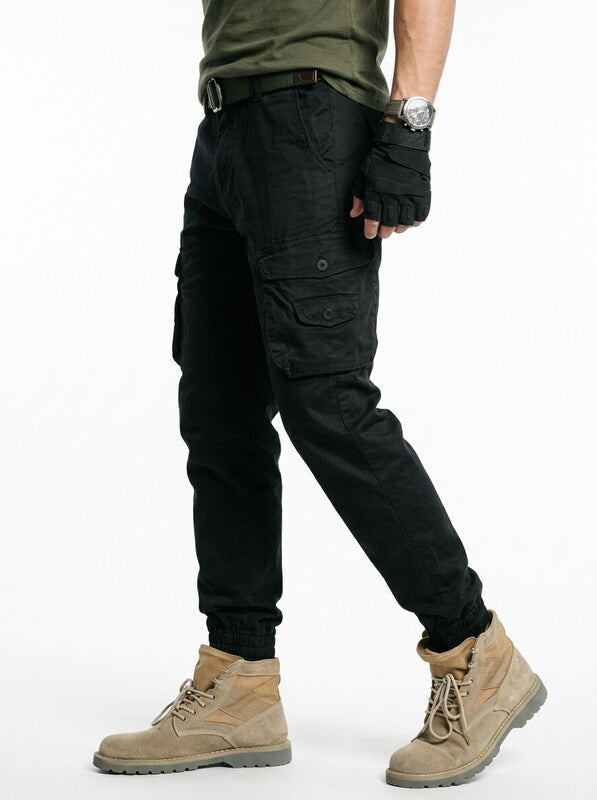 Men’s Camo 8-Pocket Utility Cargo Pants