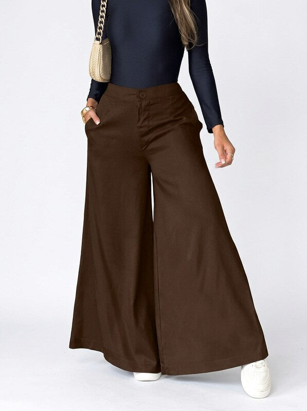 Women's Elegant Wide Leg Pants