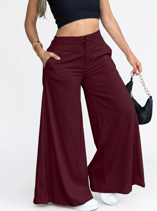 Women's Elegant Wide Leg Pants
