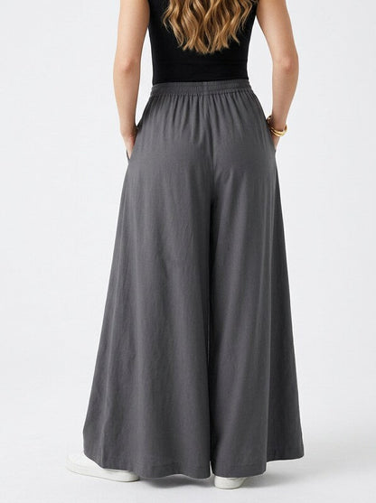 Women's Elegant Wide Leg Pants