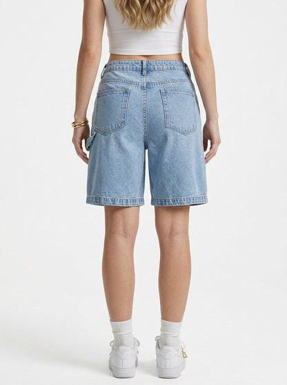 Women’s Denim Jeans Shorts with Relaxed Fit