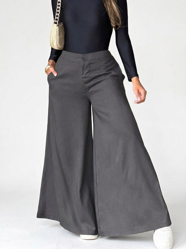 Women's Elegant Wide Leg Pants