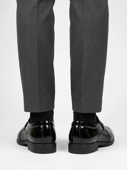 Men’s Metal Detail Slip On Dress Shoes