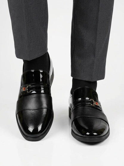 Men’s Metal Detail Slip On Dress Shoes