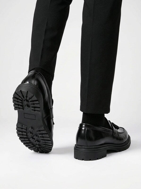 Men’s Tassel Thick Sole Dress Loafers