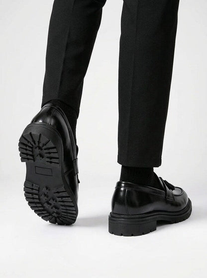 Men’s Tassel Thick Sole Dress Loafers