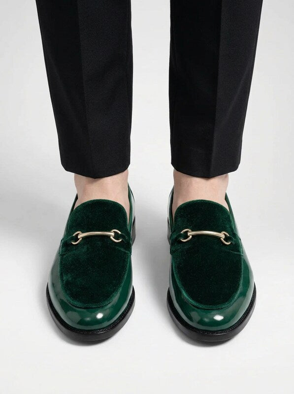 Men’s Formal Slip On Loafers Round Toe