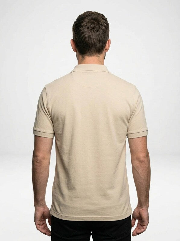 Men’s Athletic Fit Cotton Blend Polo Shirt