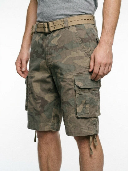 Men’s Six Pocket Cotton Cargo Shorts