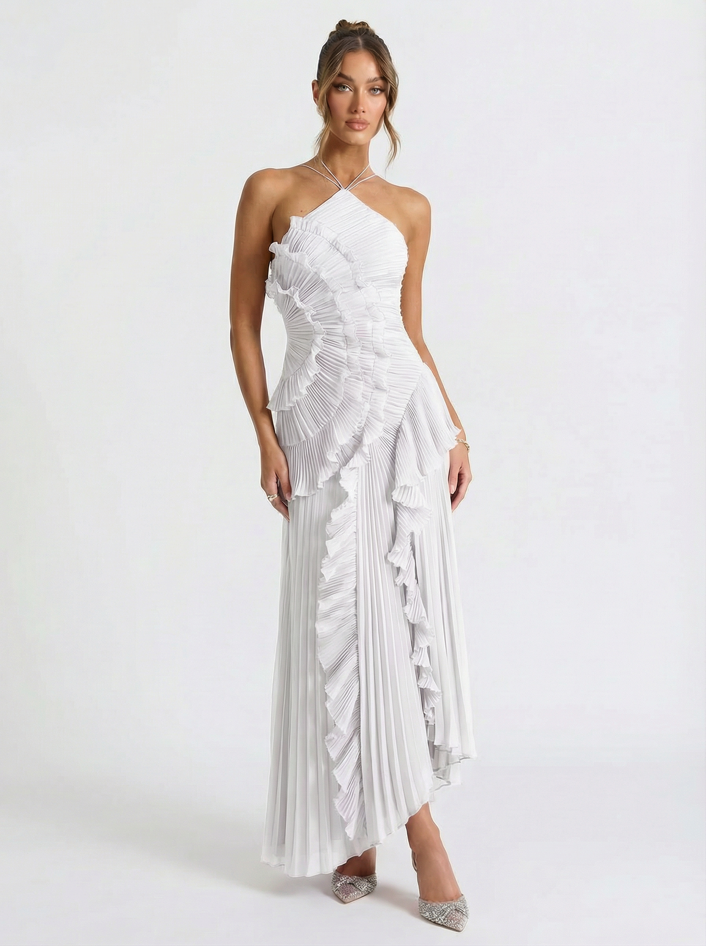 Ruffle Maxi Dress