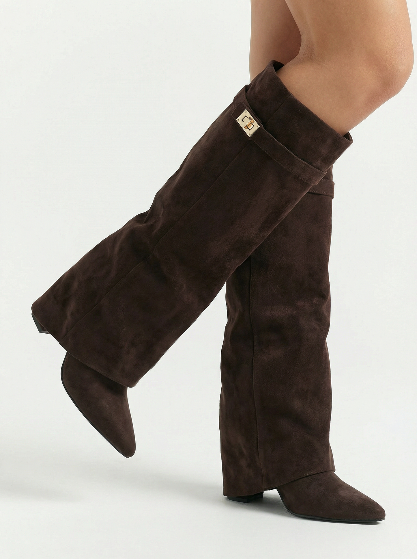 Women’s Knee High Buckle Boots