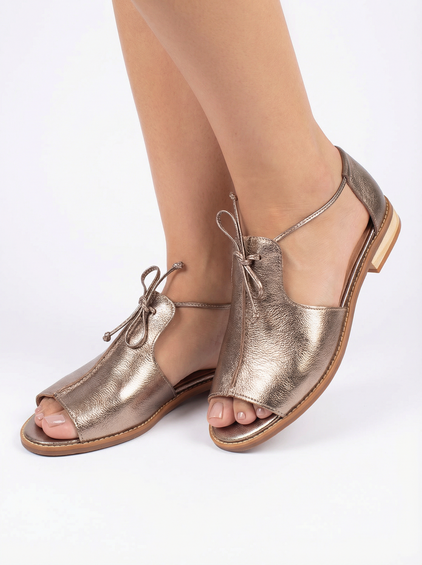 Women’s Elegant Strap-Style Leather Sandals