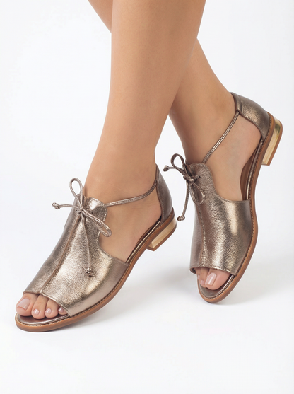 Women’s Elegant Strap-Style Leather Sandals